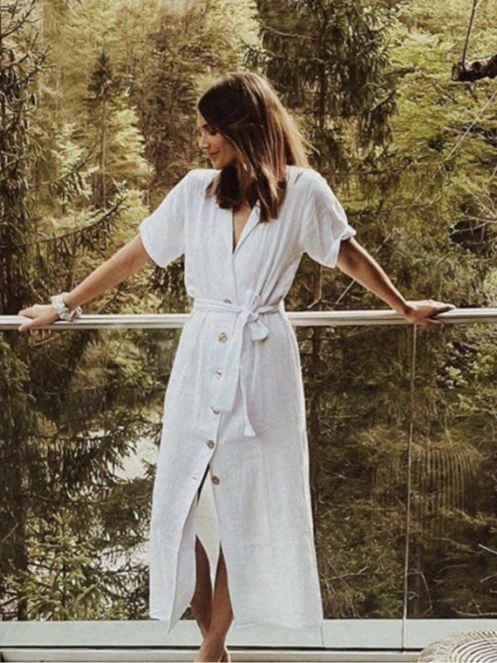 Maurie + Eve Button-Down Higher Love Dress